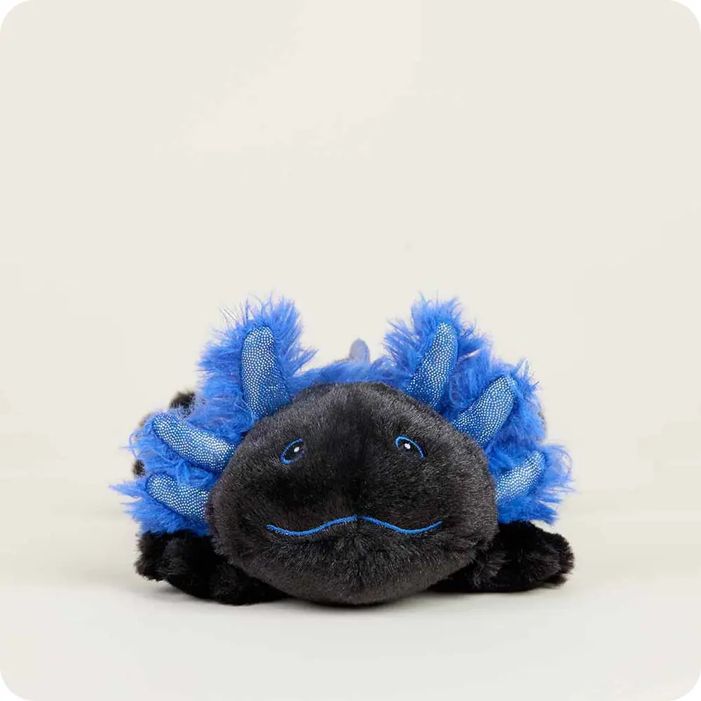 Black Axolotl Junior Warmies - Summerween Heatable & Weighted Plush
