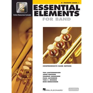 Essential Elements for Band – Bb Trumpet Book 1 with EEi Online Resources | Trumpet Method Book and Sheet Music for Students and Teachers | Band Method Songbook – Newer 2025 Edition Available Paperback – February 28, 1999