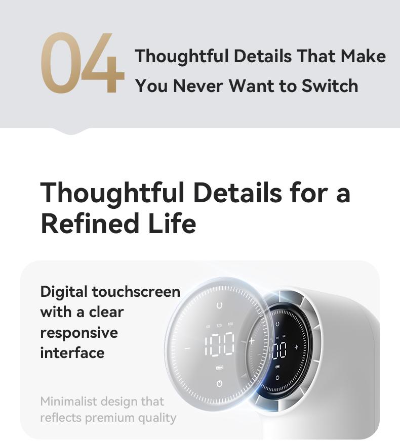 Aecooly Touch Control Desk Fan, 100 Speeds Quiet Bedroom Digital Display 8000mAh 3 Oscillation Angles Battery Powered Small Desktop Table Fan for Bedroom, Bedside, Office, Travel ,Summervibes, dealsforyoudays