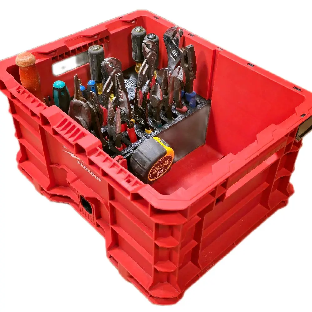 Milwaukee Packout Crate Caddy Insert, Tool Organizer for 48-22-8440 PETG