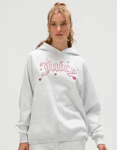 JUICY COUTURE Womens Oversized Hoodie JUICY COUTURE Womens Oversized Hoodie