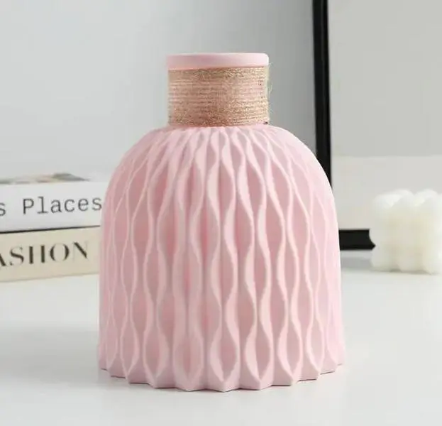 DIY Plastic Flower Vase – Home Décor Pot