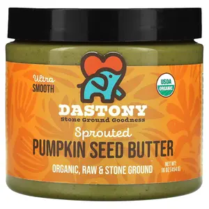 Dastony Organic Sprouted Pumpkin Seed Butter, Ultra Smooth, 16 oz (454 g)