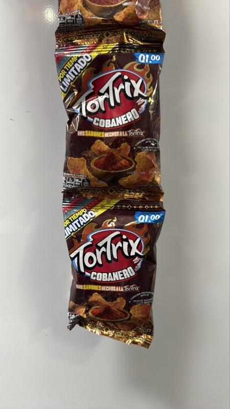 Tortrix Cobanero 38g Snack Flavor from Guatemala