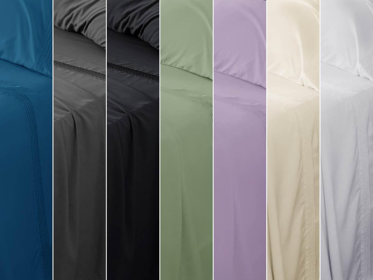 Deep Pocket with Band Sheets Set 4 Pieces Halloween Pumpkin Caramel, Fit for Tall Mattresses 14-21'', Soft, Breathable, Cooling&Machine Washable Hotel Luxury Bedsheets & Pillowcases, Easy & Secure Fit