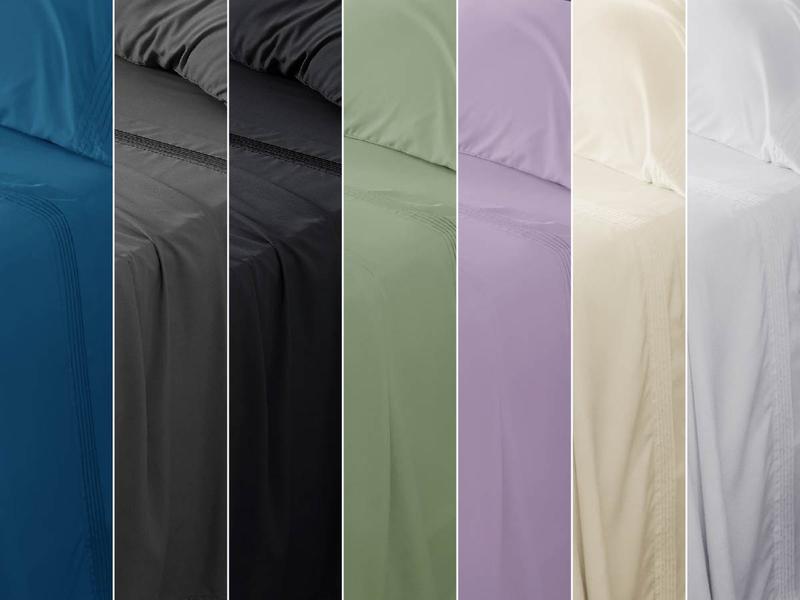 Deep Pocket with Band Sheets Set 4 Pieces Halloween Pumpkin Caramel, Fit for Tall Mattresses 14-21'', Soft, Breathable, Cooling&Machine Washable Hotel Luxury Bedsheets & Pillowcases, Easy & Secure Fit