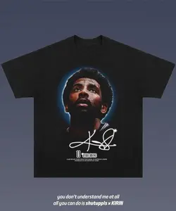 Kyrie Irving Vintage Graphic Tee, Retro Basketball Player Streetwear Shirt