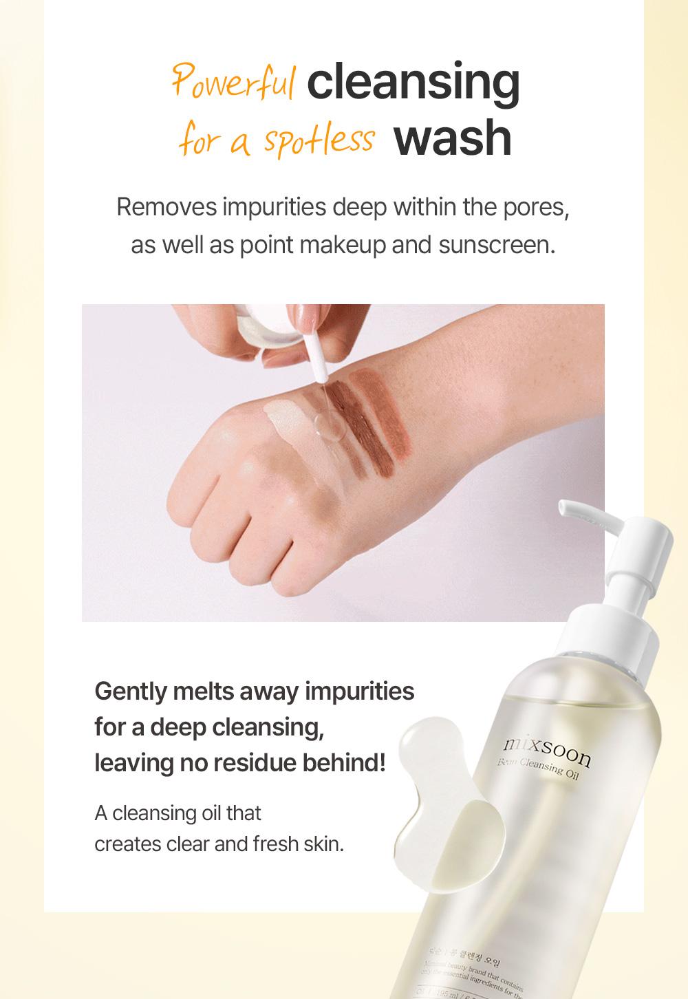 [mixsoon] Deep Pore Cleansing Duo | Double Cleanse for Blackheads & Sebum ControlㅣBean Cleansing Oil 6.59 fl.oz / 195ml + Centella Cleansing Foam 5.07 fl.oz / 150ml