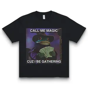 Call Me Magic Frog Meme Tee – Funny Magic the Gathering Parody