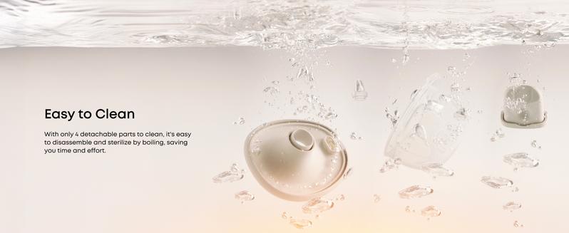 [LIVE] eufy E20 Heated Wearable Breast Pump, 3 Heat Levels, Hands-Free Breast Pump with Innovative HeatFlow, Optimized Rhythm via App, Hospital-Grade Suction, Leakproof, Ultra-Slim and Quiet for in-Bra Use