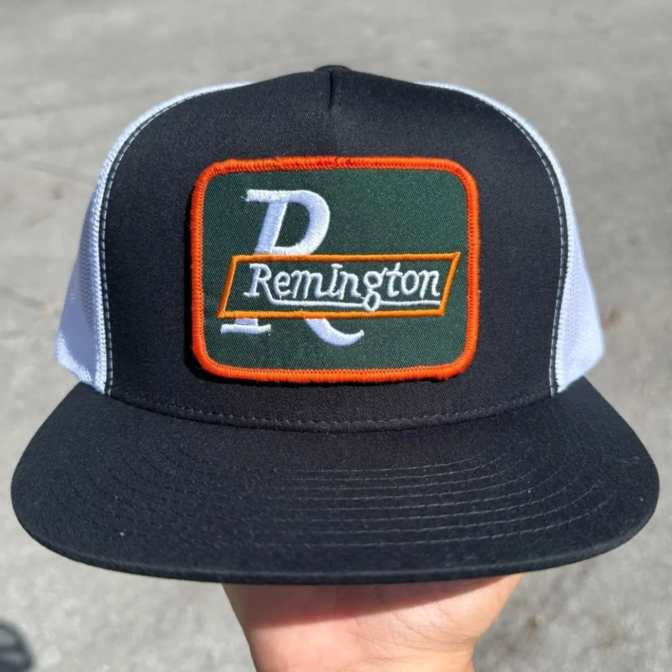 Remington Patch Trucker Hat, Classic Snapback 10 colors