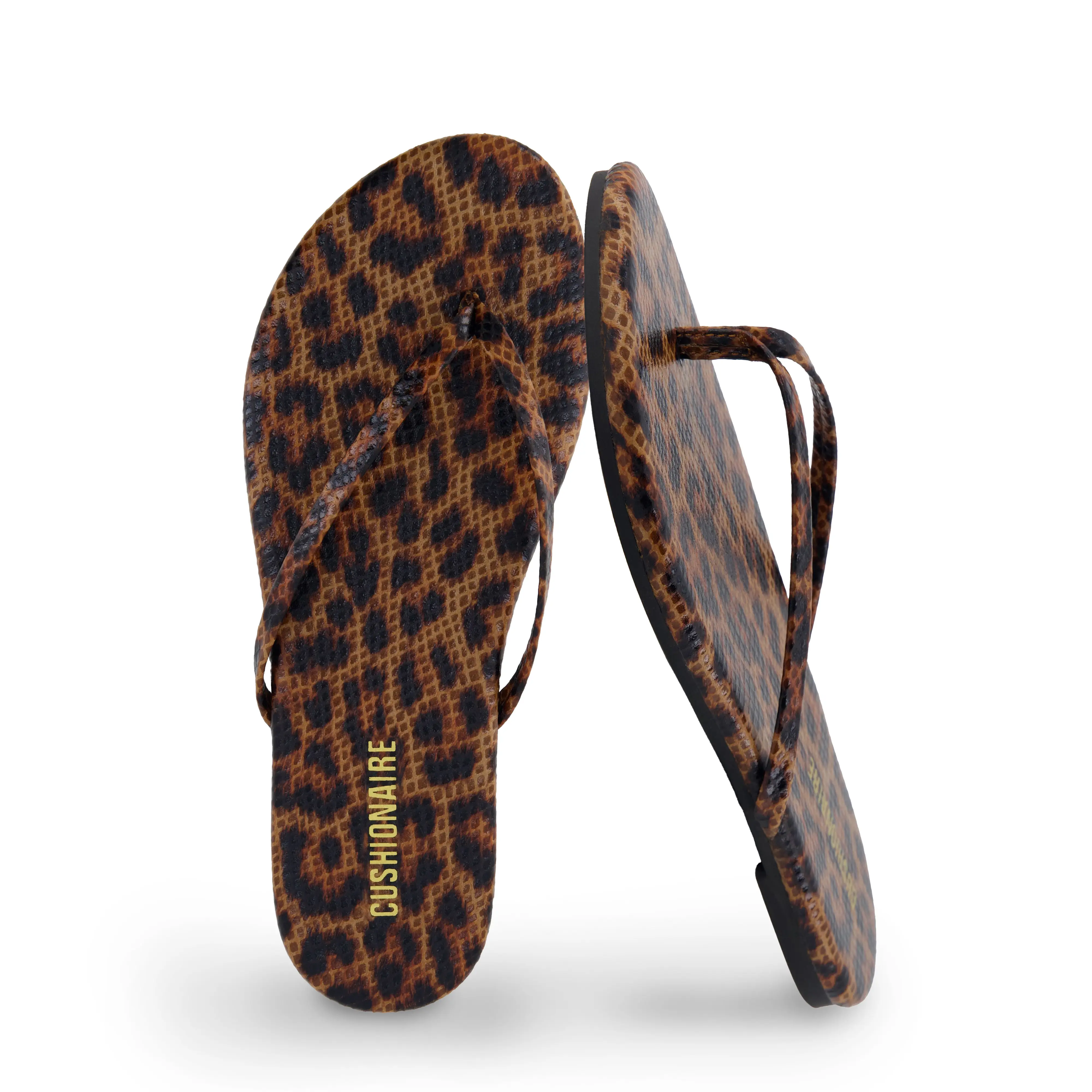 Cushionaire Cruise Lightweight Women's Flip Flops | Comfortable Beach Sandals for Women with Cushioned Footbed & Flexible Slip On Design