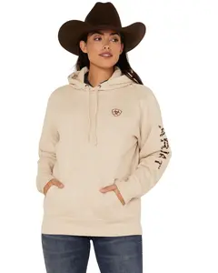 Ariat Women's Boot Barn Embroidered Logo Hoodie - 10043242 Ariat Women's Boot Barn Embroidered Logo Hoodie - 10043242