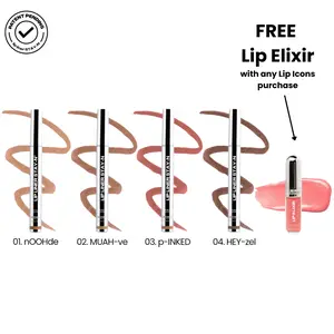 LIP ICONS TRIOS & 4-Pack - Iconic LIP STAY-N with Hyaluronic Acid & Vitamin E