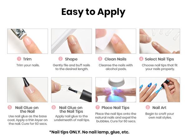 Beetles Tipex Pre-Building Instant Apex Nail Tips – Square Stiletto Almond Coffin, Pre-Etched, Thick Full Cover Acrylic Tips Manicure Art DIY Gift for Women Cutics Beetles Tipex Pre-Building Instant Apex Nail Tips – Square Stiletto Almond Coffin, Pre-Etched, Thick Full Cover Acrylic Tips Manicure Art DIY Gift for Women Cutics