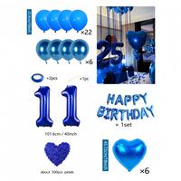 11th Birthday Balloon Set