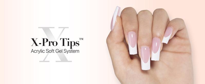 SXC Cosmetics French Tip Press On Nails, Pink Starter Kit, Ultra Fit with Pre-applied Tip Primer and Base Coat, Nail Art DIY X-Pro Tips Kit Nail Care SXC Cosmetics French Tip Press On Nails, Pink Starter Kit, Ultra Fit with Pre-applied Tip Primer and Base Coat, Nail Art DIY X-Pro Tips Kit Nail Care