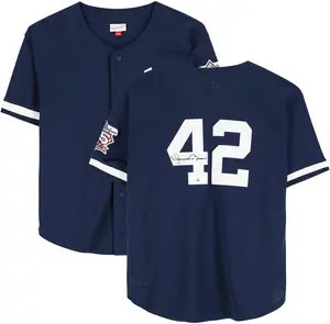 Mariano Rivera New York Yankees Autographed Navy 1998 Mitchell & Ness Batting Practice Replica Jersey - Fanatics Authentic Certified