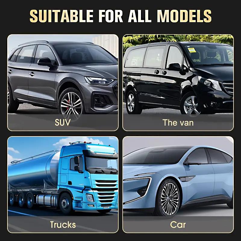 SOPAMI Super Hydrophobic Nano Ceramic Coating Kit, Car Liquid Ceramic Coating Kit, Hydrophobic Glass Coating Polish, Car Care, Anti-aging, Polishing, High Gloss, Long Time Maintenance, With Sponge And Rag