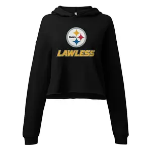 Lawless Steelers Crop Hoodie