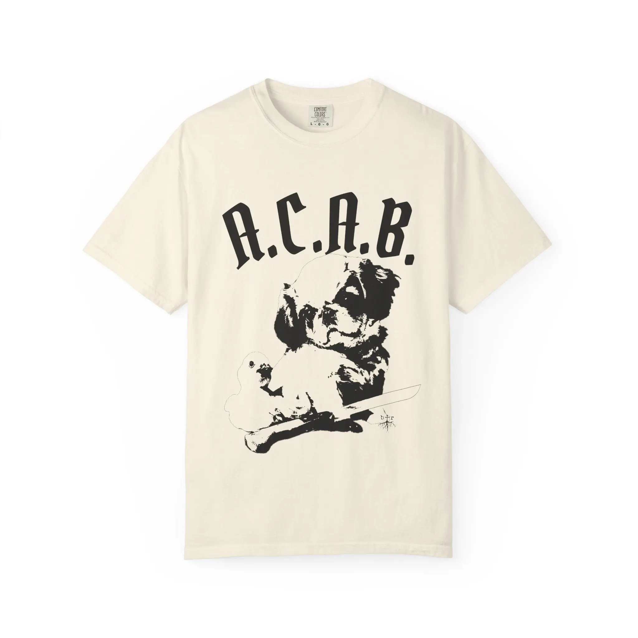 ACAB Pekingese Contrast Unisex T-Shirt
