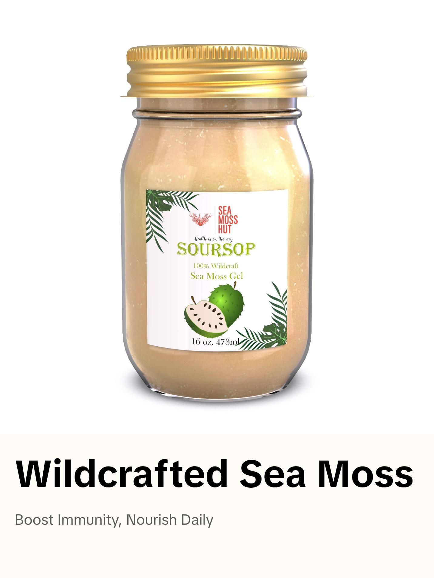 Sea Moss Infused With Soursop Fruit