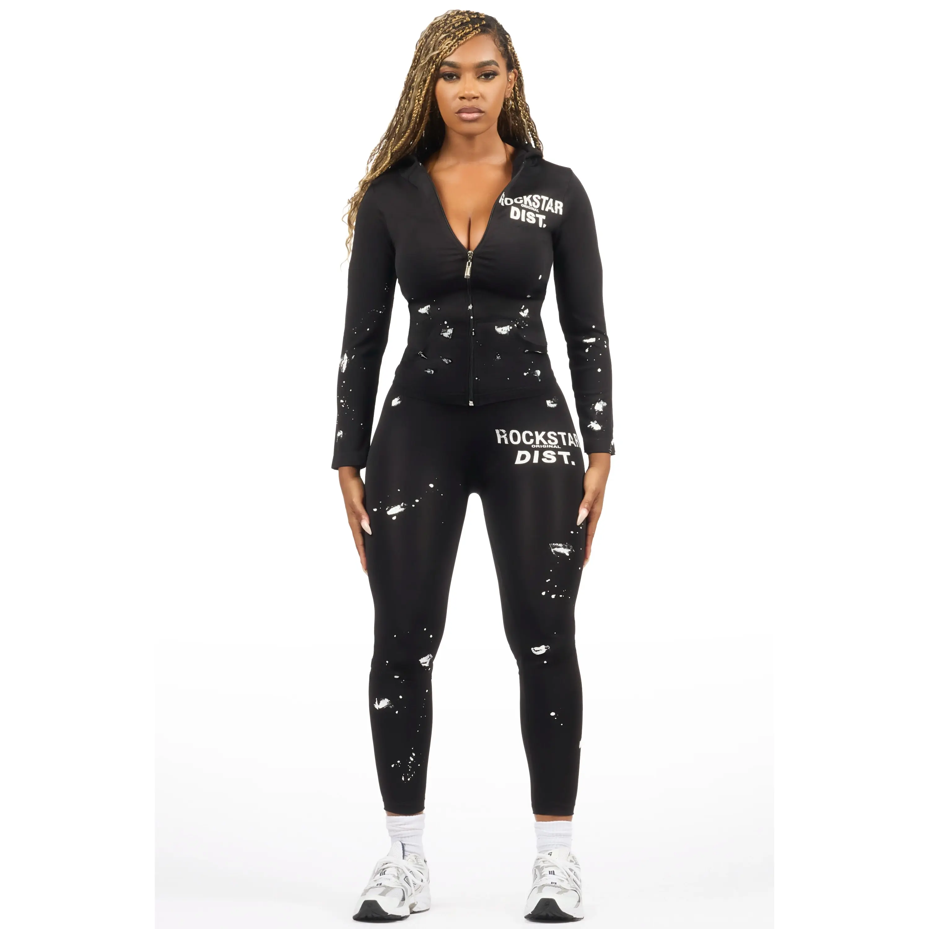 Nikki Black Painted Active Set