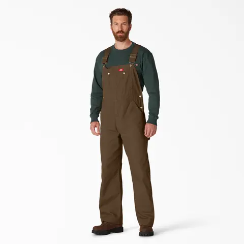 Dickies Classic Bib Overalls,Durable Comfort, Utility Storage, Wide Leg, Workwear Style