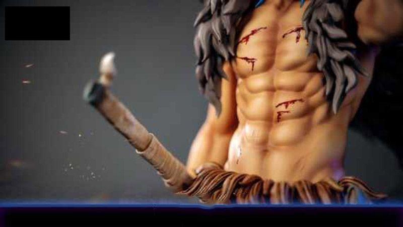 Anime Demon Slayer Hashibira Inosuke 12.5 Inch Standing Posture Action Figure with Unique Design and Action Elements Figurine