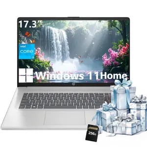HP 17.3'' Laptop for Business & Student - Windows 11 Home • 17.3" HD+ Display • Intel 8-Core i3-N305(Beat i5-1135G7) • up to 32GB RAM + 512GB SSD • Wi-Fi 6 • Copilot +PC • Full-Size Keyboard • Bundle Accessory