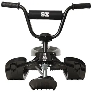SnowRider SX PRO Sled Black BMX Ski Snowboard Winter Sled