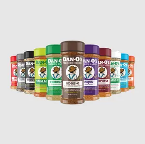 Dan'O's Seasoning 11 Bottle Premium Blends Combo – Adob-O, Original, Cajun, Chili Lime, Chipotle, Crunchy, Italian-O, Preem-O, SEA-soning, Spicy, & Tac-O