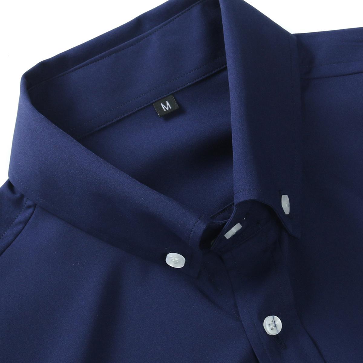 6-Pack Spring and Autumn New Professional Long Sleeve Shirts Men's High-end Dress Business Casual Suit Shirts Menswear Top