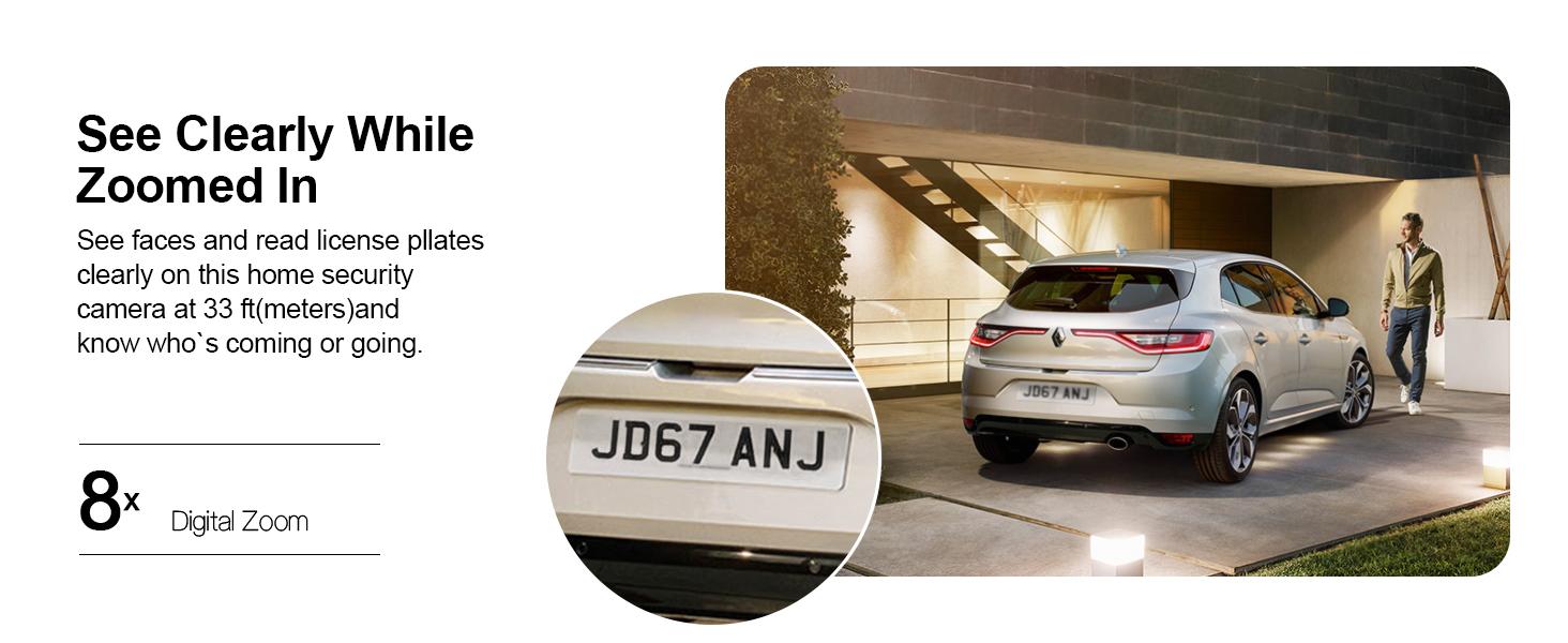 WESECUU Security Camera Bulb 3MP HD Night Vision 2-Way Audio 2.4GHz Wi-Fi Indoor/Outdoor Remote Access EseeCloud Easy Install E27 Socket