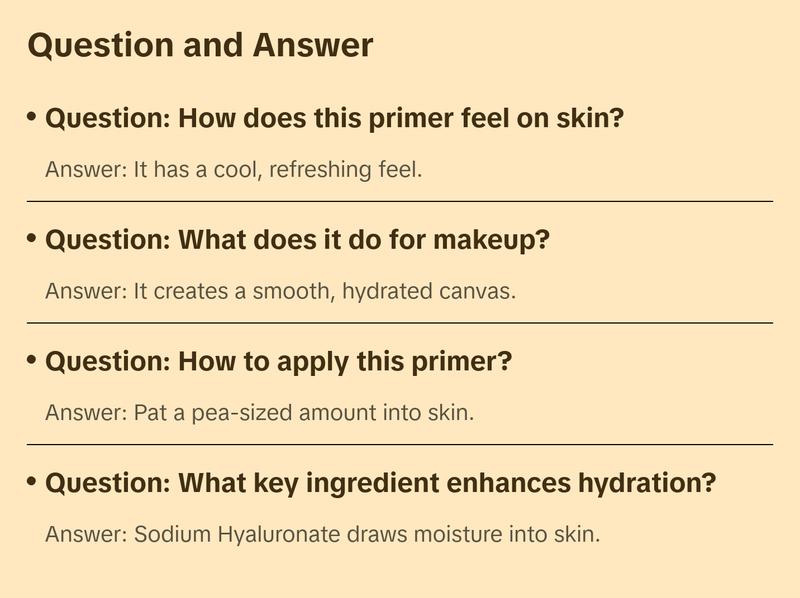 Jelly Bear Hydrating Primer