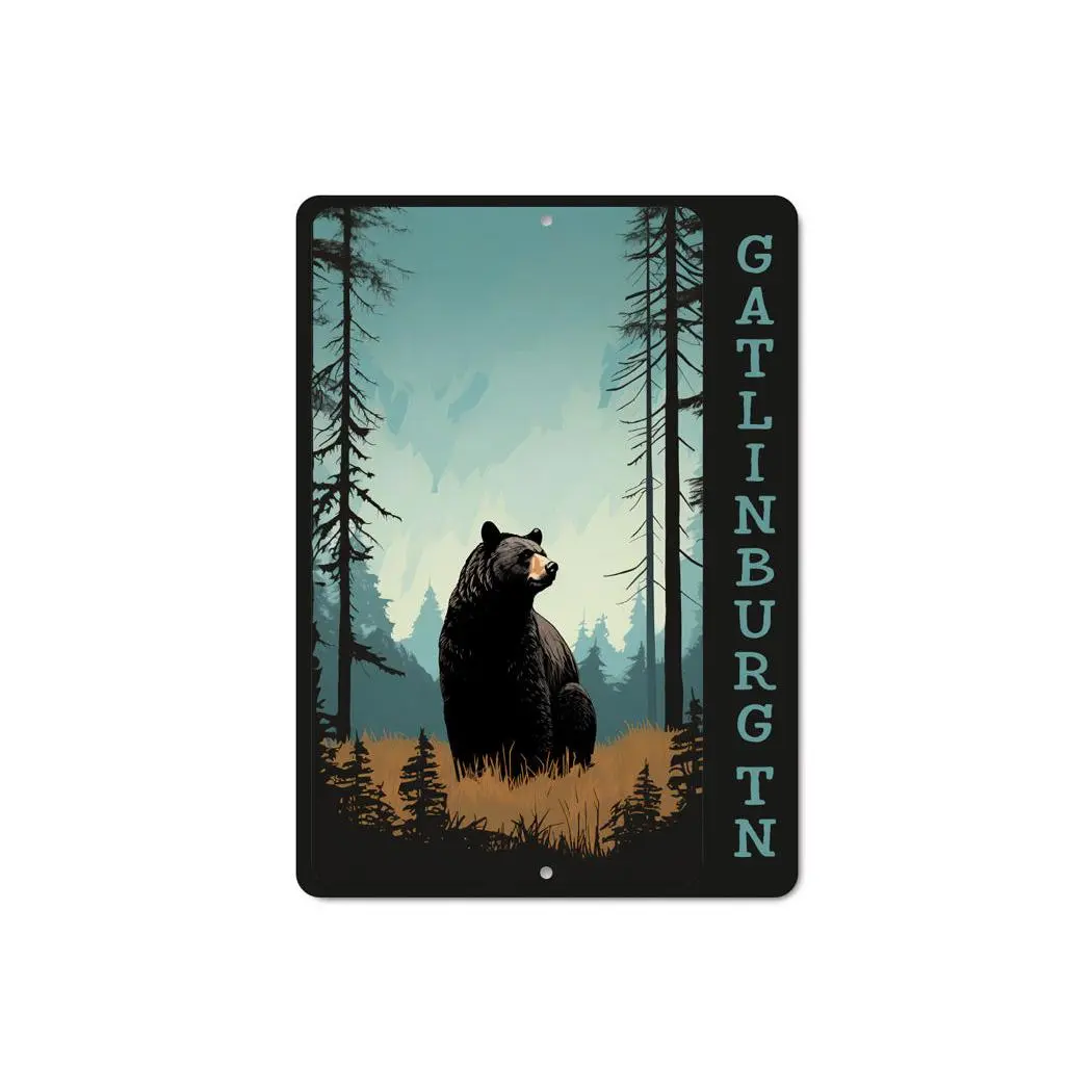 Bear Gatlinburg Tennessee Sign