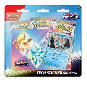 Pokémon TCG: Scarlet & Violet-Prismatic Evolutions Tech Sticker Collection