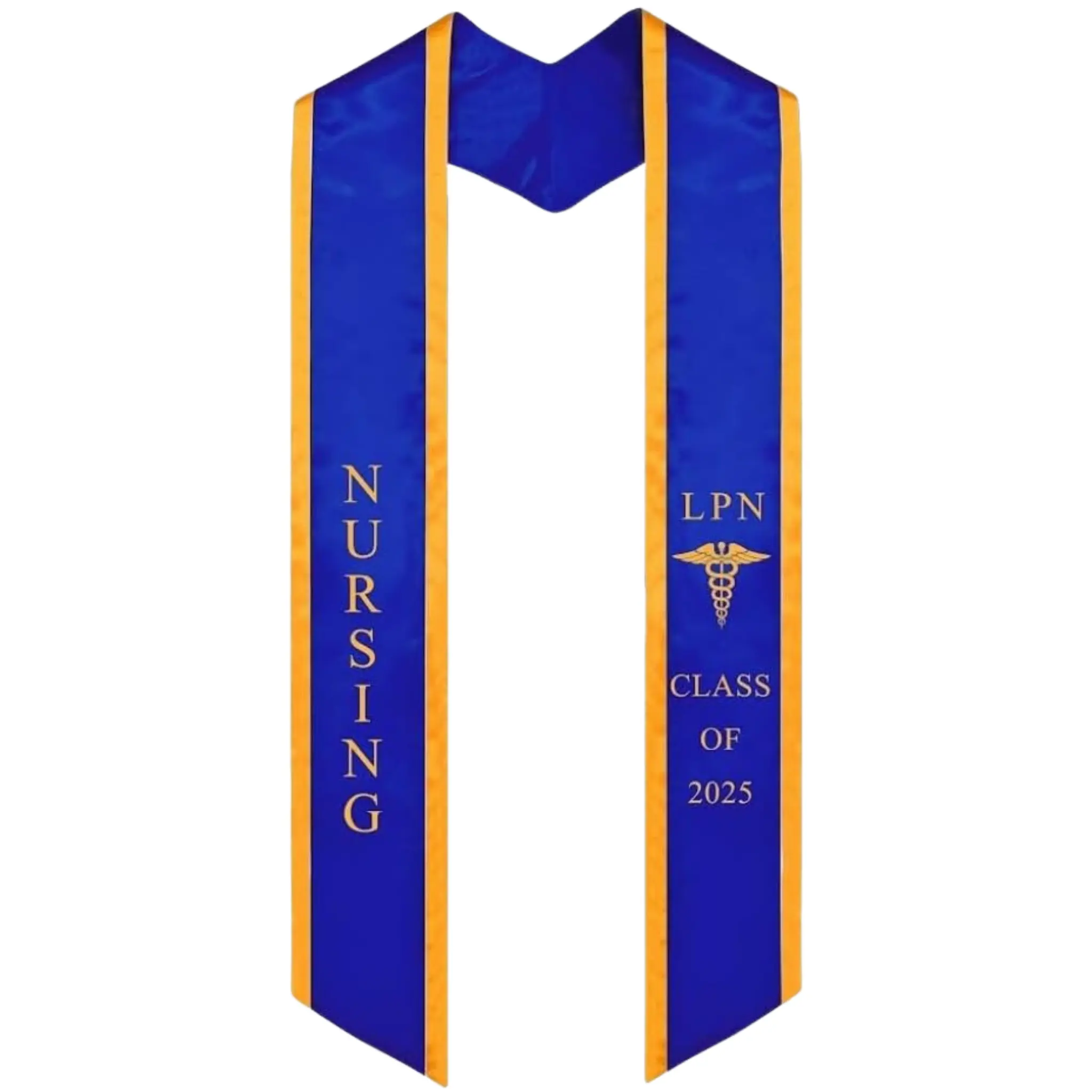 Ovaltag Nurse Graduation LVN Stole 2025 - Graduate Sash Nurses Stoles - Graduation Gift Idea Class of 2025