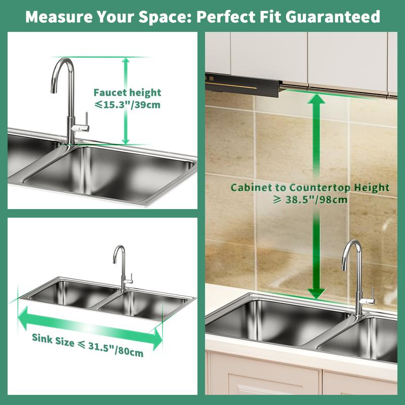 【Holiday Deals】San Dream Over Sink Rack Kitchen Over The Sink Dish Drying Rack Organizer Large Space Saving Dish Drainer Countertop Dishes Rack On Counter Caddy Utensil Metal Organizer 1&2 Tiers