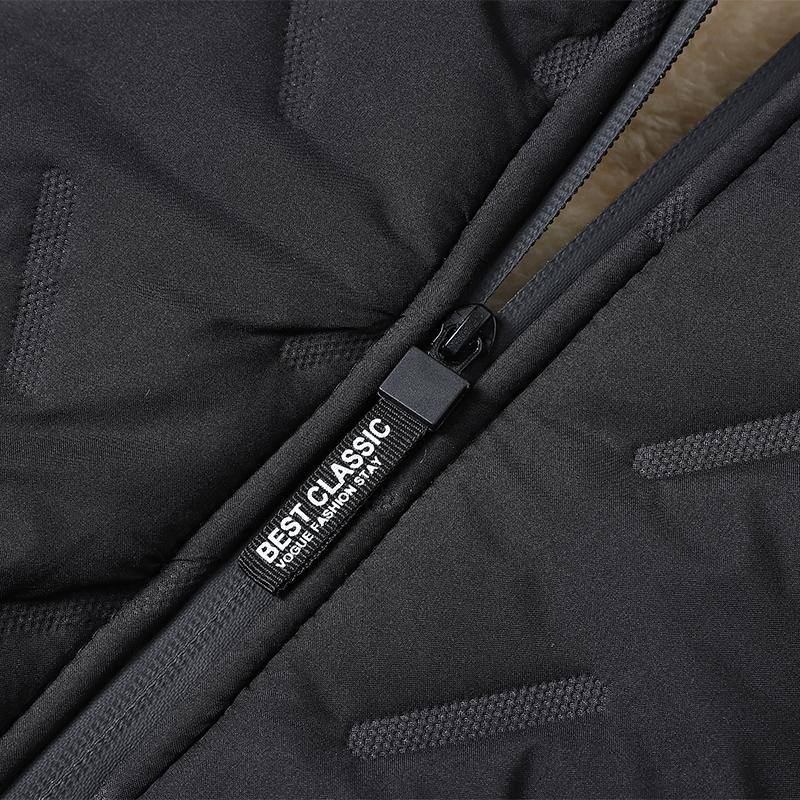 2026 New Hooded Cotton Jacket Men's Winter Fleece Lined Warm Coat Ultrasonic Cotton Toothbrush Design 2026 New Hooded Cotton Jacket Men's Winter Fleece Lined Warm Coat Ultrasonic Cotton Toothbrush Design