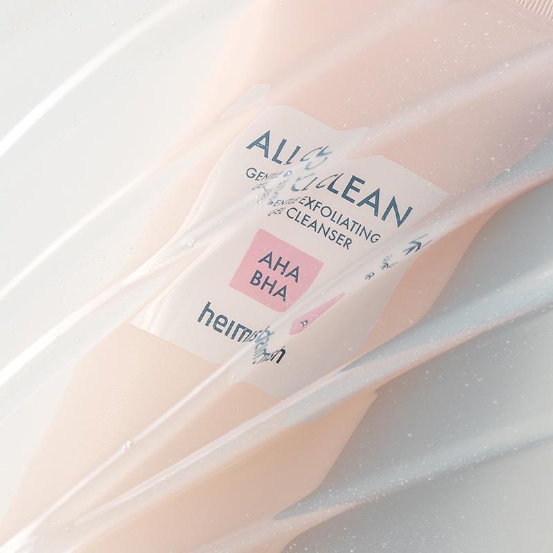 [Heimish] All Clean Gentle Exfoliating Gel Cleanser 130ml/4.3fl.oz, Daily Gentle Low pH Gel, Exfoliating with AHA, BHA