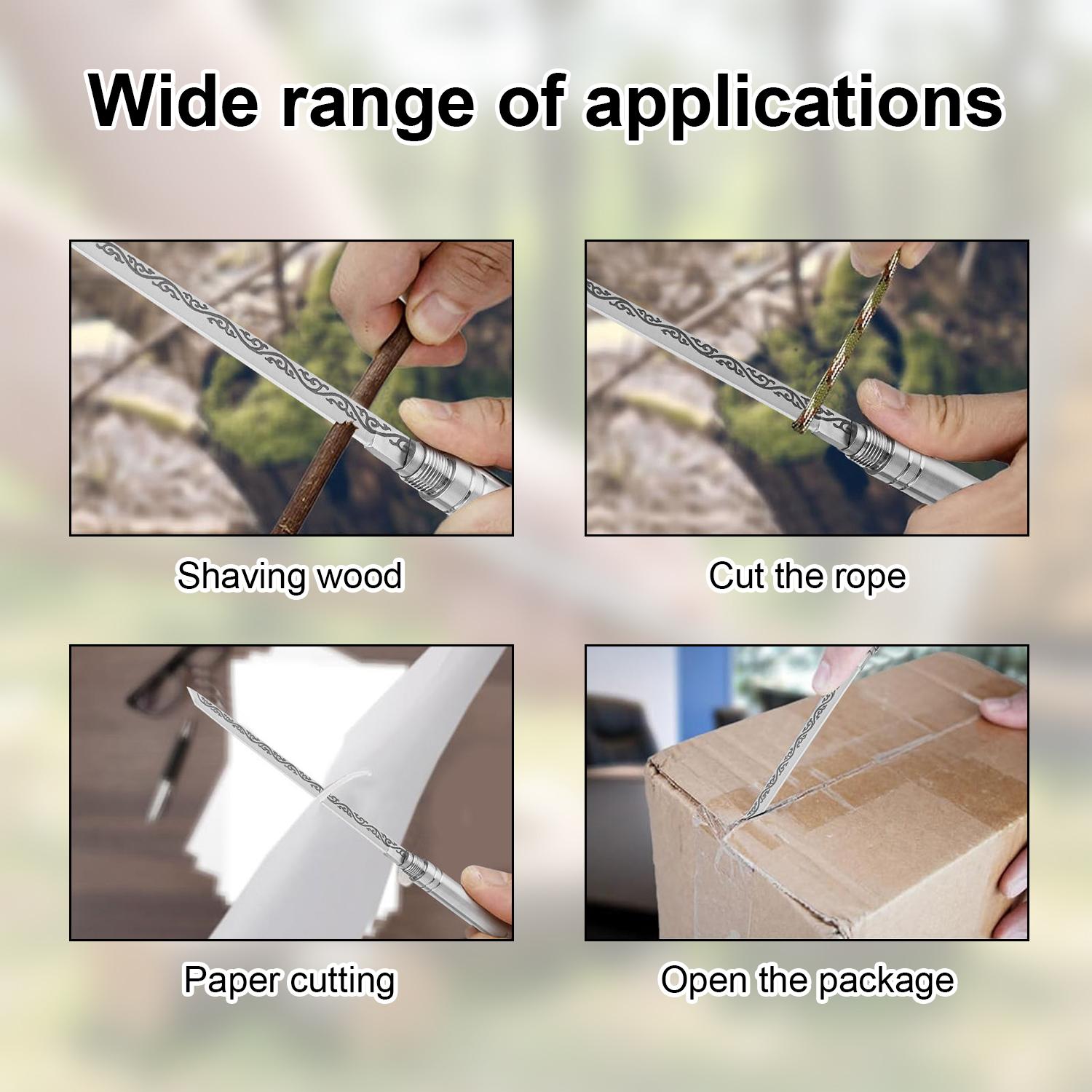 Stainless Steel Meat Knife,1 Set with Blade and Handle,Durable Steak Knife,All-steel Fruit Knife with Sheath,Thickened for Various Kitchen Uses Cutting Utensils Stainless Steel Meat Knife,1 Set with Blade and Handle,Durable Steak Knife,All-steel Fruit Knife with Sheath,Thickened for Various Kitchen Uses Cutting Utensils