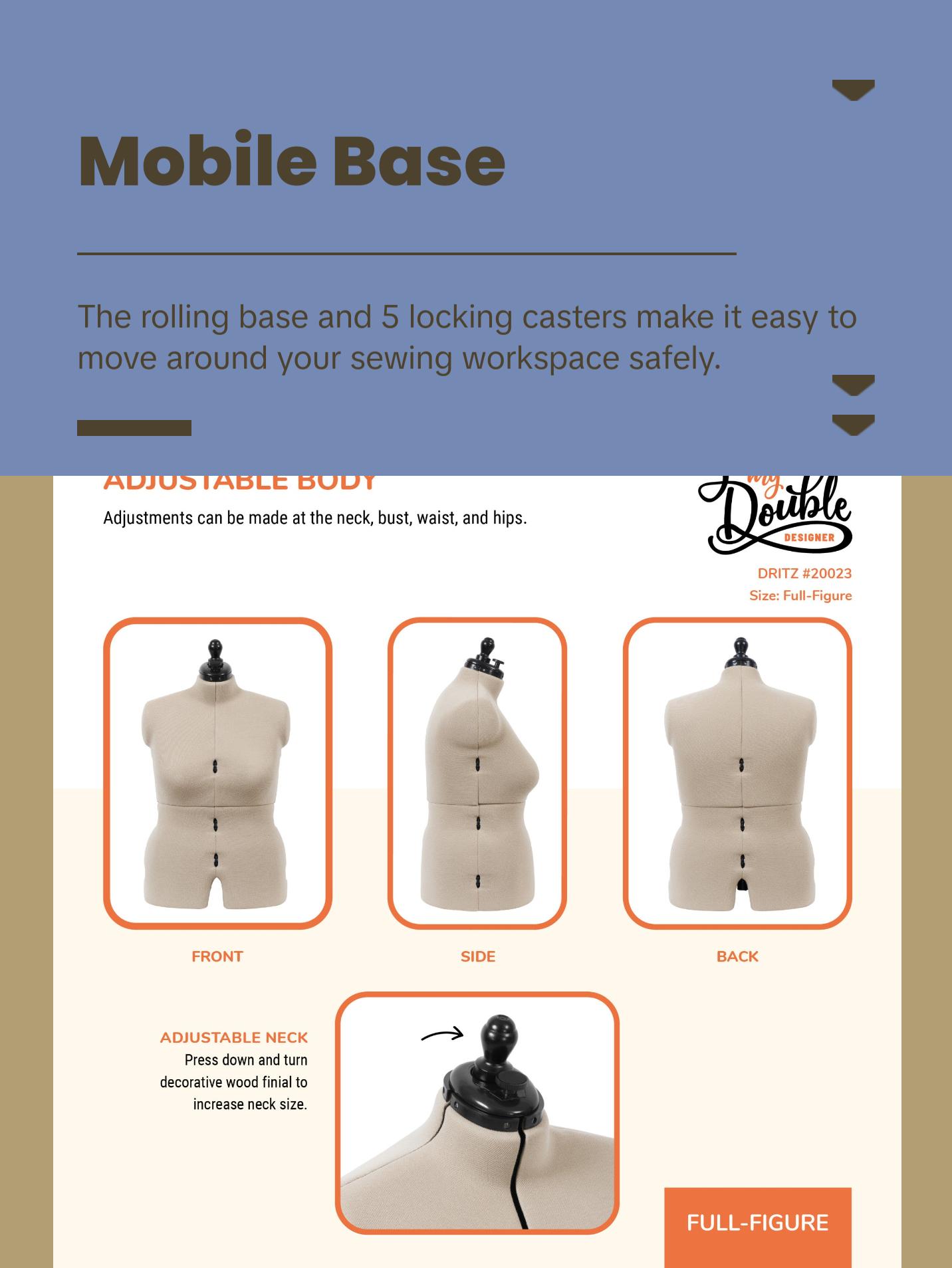 My Double Designer Adjustable Dress Form