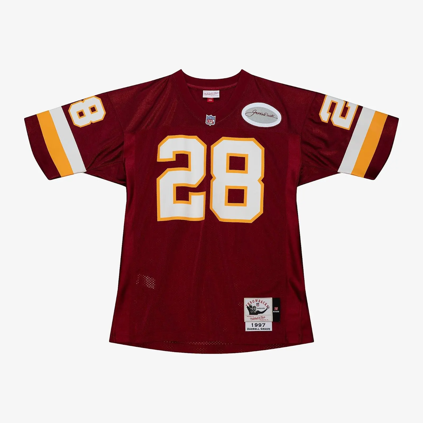 Mitchell & Ness Darrell Green Washington Commanders 1997 Burgundy Authentic Football Fanwear Jersey