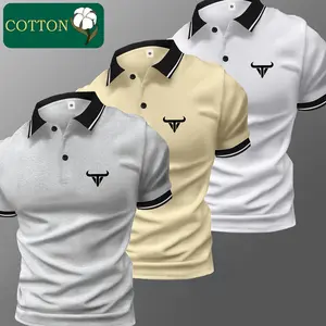 Men’s 2026 Fashion Cotton Short-Sleeve Turn-Down Collar Polo Shirt Set, available in multiple colors. Trendy, personalized print patterns. Comfortable and skin-friendly. Flattering fit that accentuates the figure. A premium selection for discerning indivi