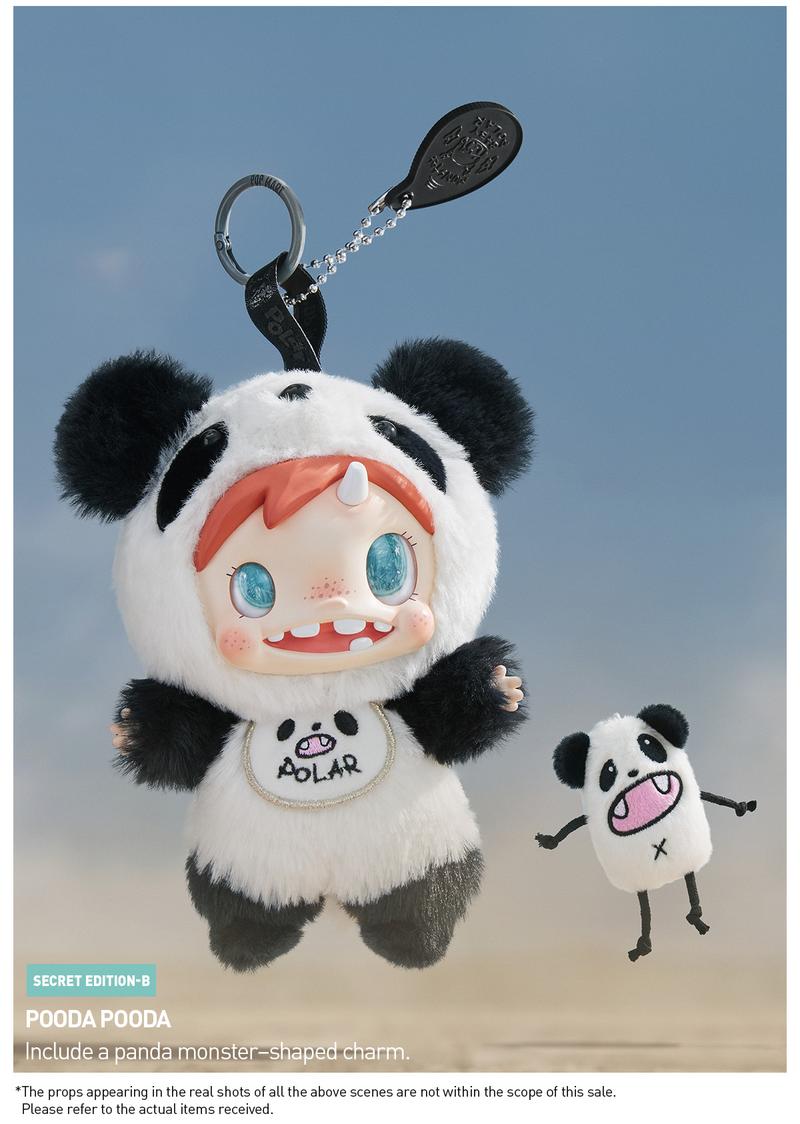 POP MART POLAR-Monster Baby Collection Series Plush Pendant Ver.1