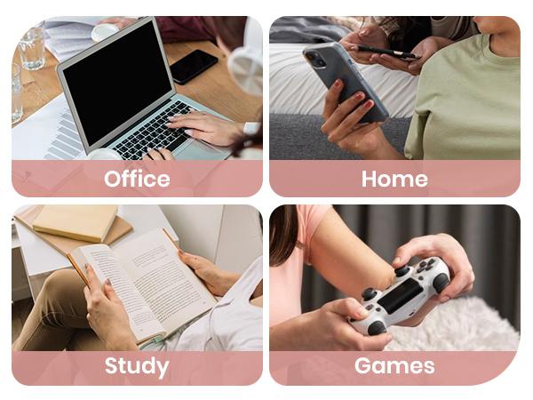 Cyxus Anti Blue Light Glasses for Women-Lightweight Small Face, Nose Friendly for Round Face,Metal Frame TR90,Oversized Cat Eye ,Blue Light Filter,Block harmful rays, Work Office Home Gaming，For Unisex HD High Quality Eyewear Non Prescription - 8169