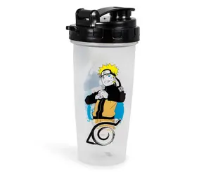 Naruto Shippuden Plastic Shaker Bottle | Holds 20 Ounces