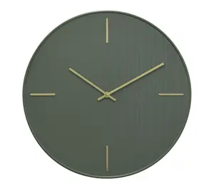 Studio Designs Zen Grove Minimalist Modern Green Wall Clock Studio Designs Zen Grove Minimalist Modern Green Wall Clock