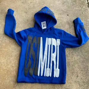 OSIMIRI Men And Women Letter Print Hoodie Harajuku Star Jacket Pullover Sweatshirt Streetwear - Sweaters, Gothic pullover sweater，Y2k Hip hop men's sports top